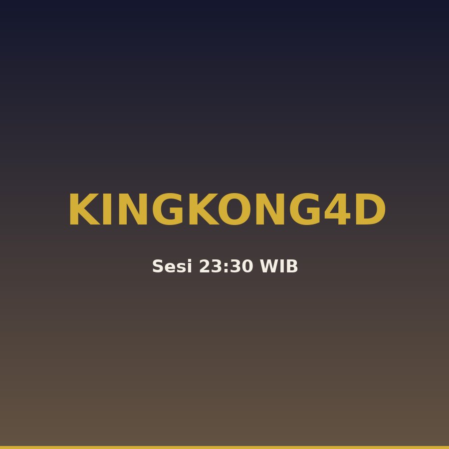Kingkong Toto Result Kingkong4D 29 September 2026 Paito Terbaru